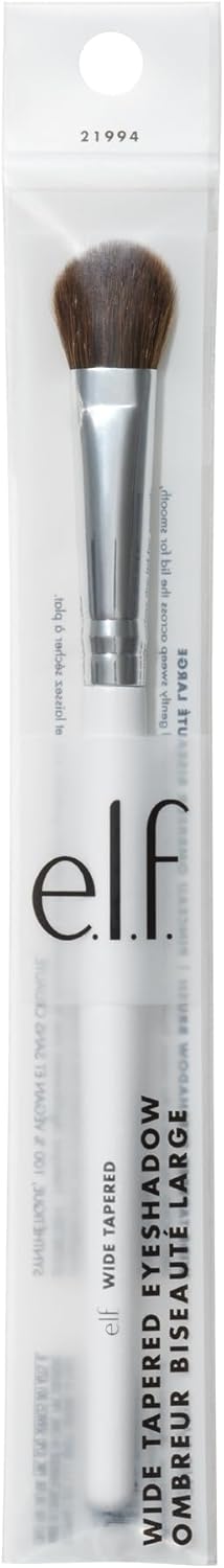 e.l.f. Wide Tapered Eyeshadow Brush, Brush For Even Application & Definition, Great For Multiple Formulas, Made With Synthetic, Cruelty-free Bristles : Amazon.co.uk: Beauty