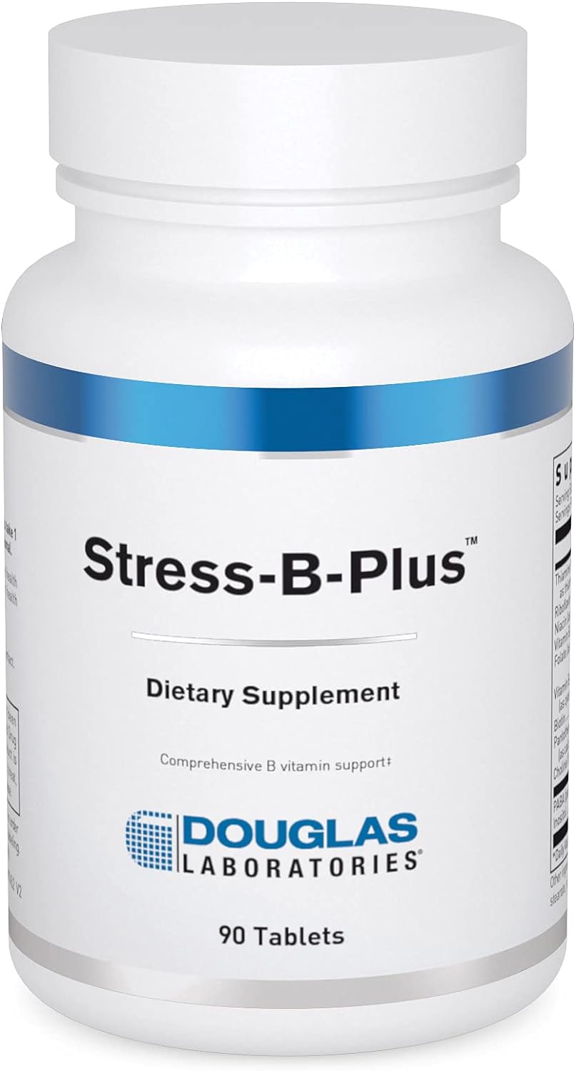 Douglas Laboratories Stress-B-Plus | Comprehensive B Vitamin Complex | 90 Tablets