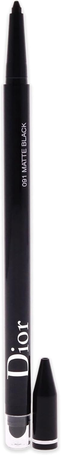 Christian Dior Diorshow 24H Stylo Waterproof Eyeliner - 091 Matte Black For Women 0.007 Oz Eyeliner