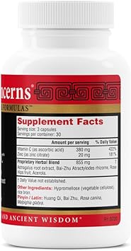 Health Concerns Astra C – Immune Support, Cold Prevention & Antioxidant Formula – Vitamin C, Zinc, Astragalus, Atractylodes, Rose Hips & Acerola – Natural Chinese Herbal Supplement – 90 Capsules