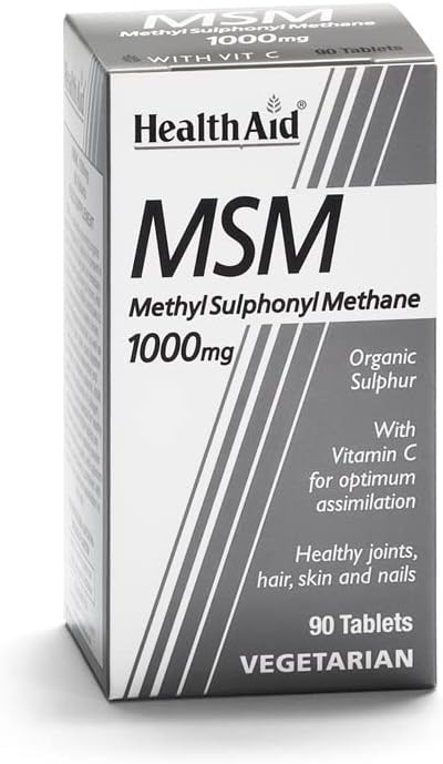 Healthaid Msm 1000Mg - 90 Vegetarian Tablets