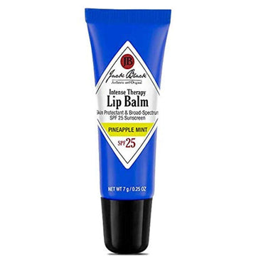 Jack Black Intense Therapy Lip Balm, 0.25-Oz. – Spf 25 Sun Protection, Lip Moisturizer, Hydrating Lip Balm With Spf, Lip Sunscreen To Relieve Dry, Chapped Lips