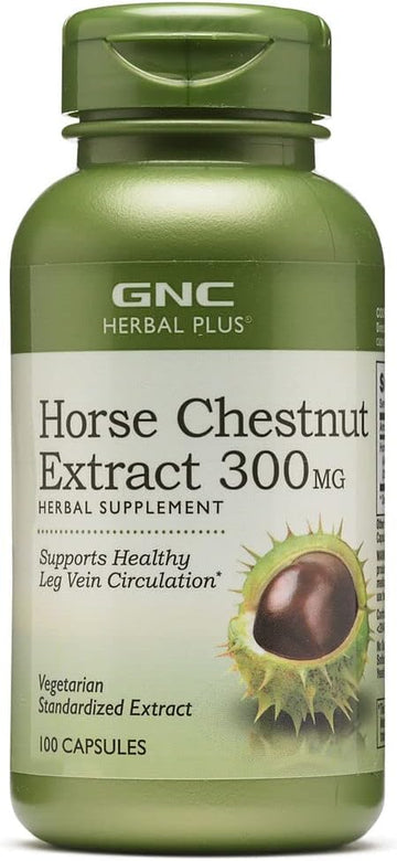 Gnc Herbal Plus Horse Chestnut Extract 300Mg 100 Capsules