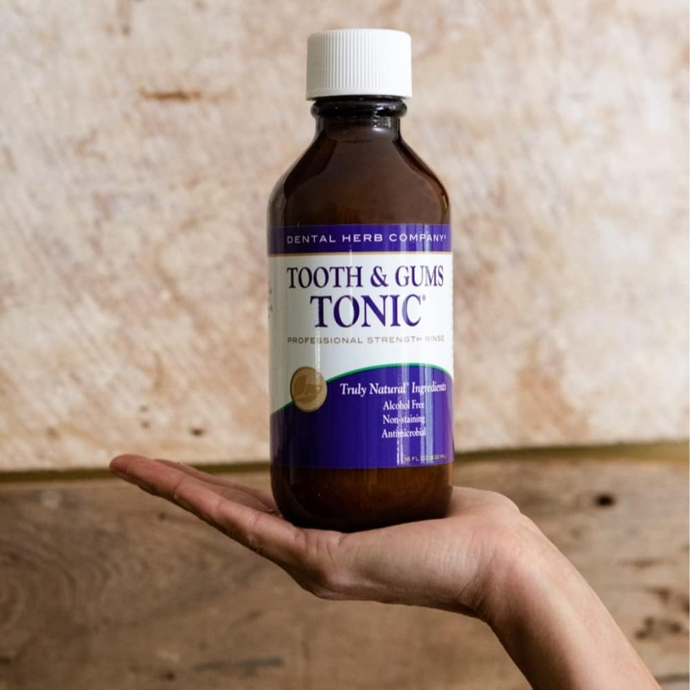 Dental Herb Company - Tooth & Gums Tonic (18 oz.) Mouthwash (2 Bottles) : Health & Household