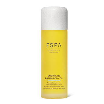 Espa | Energising Bath & Body Oil | Magnesium & Ashwagandha | Peppermint, Eucalyptus & Rosemary | 100Ml