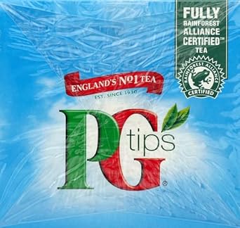 Pg Tips Premium Black Tea Non-Pyramid Bags, 80 Count