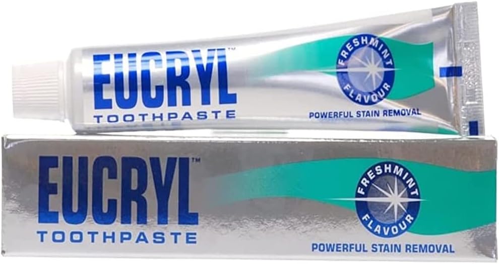 Eucryl Smokers Toothpaste Freshmint 50Ml Powerful Stain Removal (Pack Of 4)