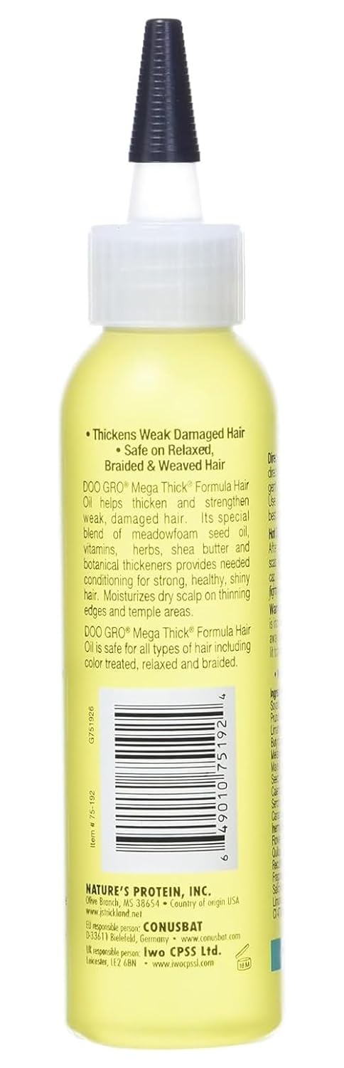 Doo Gro Mega Thick Hair Oil, 4.5 Oz