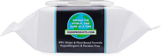 Dude Wipes - Face And Body Wipes - 3 Pack, 90 Wipes - Unscented Wipes With Sea Salt & Aloe - 2-In-1 Body & Face Wipes - Alcohol Free And Hypoallergenic Cleansing Wipes