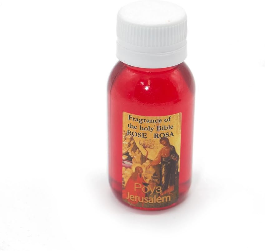 Anointing Oil Rose Of Sharon 60.Ml Botte Fragrance Of The Holy Bible Jerusalem (60Ml) (60Ml)