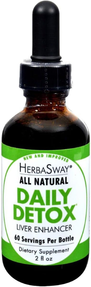 Herbasway – Daily Detox Maximum Liver Support – 2 Fl Oz – 60 Ml Liquid : Beauty & Personal Care