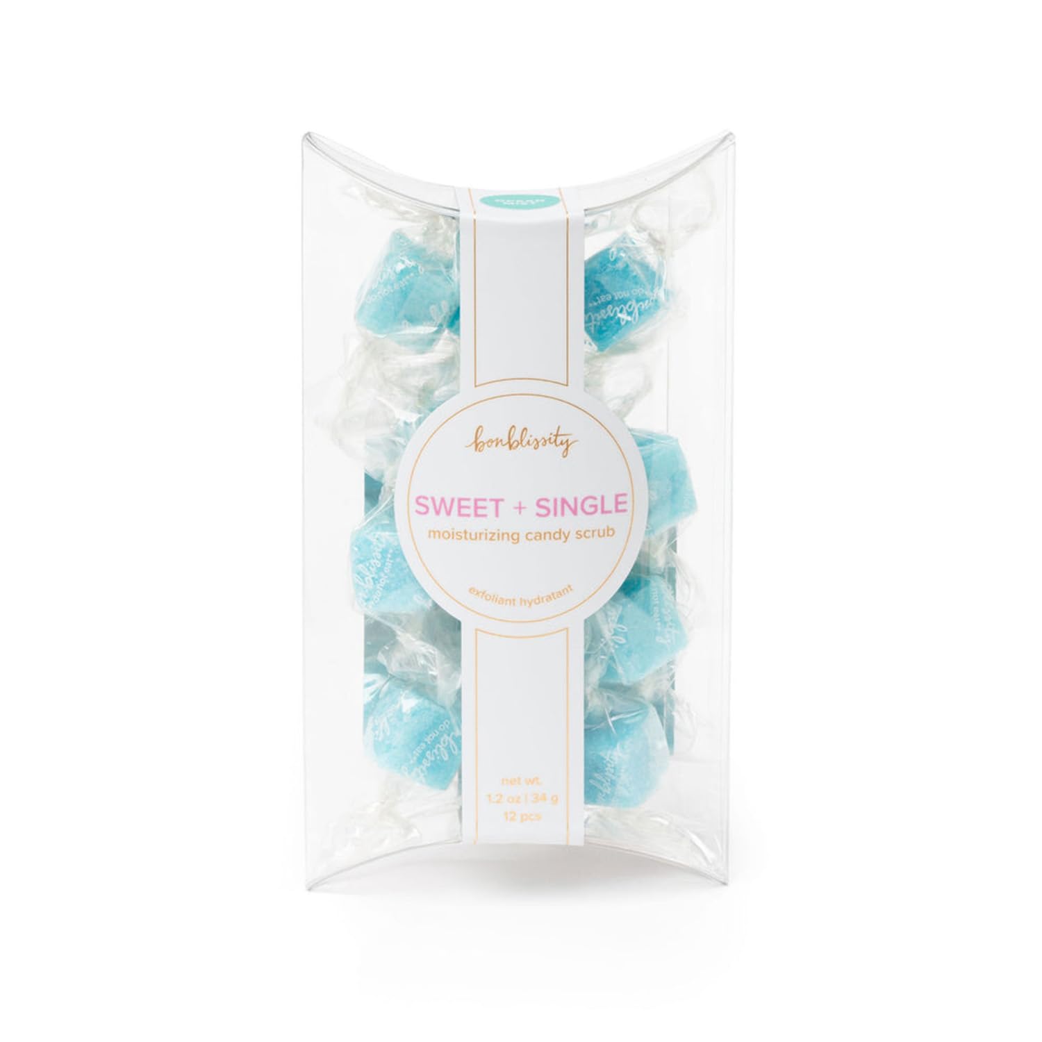 Sugar Cubes Candy Scrub, 12 Pcs - Sugar Body Scrub Gift Set Vanilla Scent, Gentle Hand, Feet, And Body Exfoliator Turns Into Lotions, Spa Small Gifts For Women And Men, Travel Size