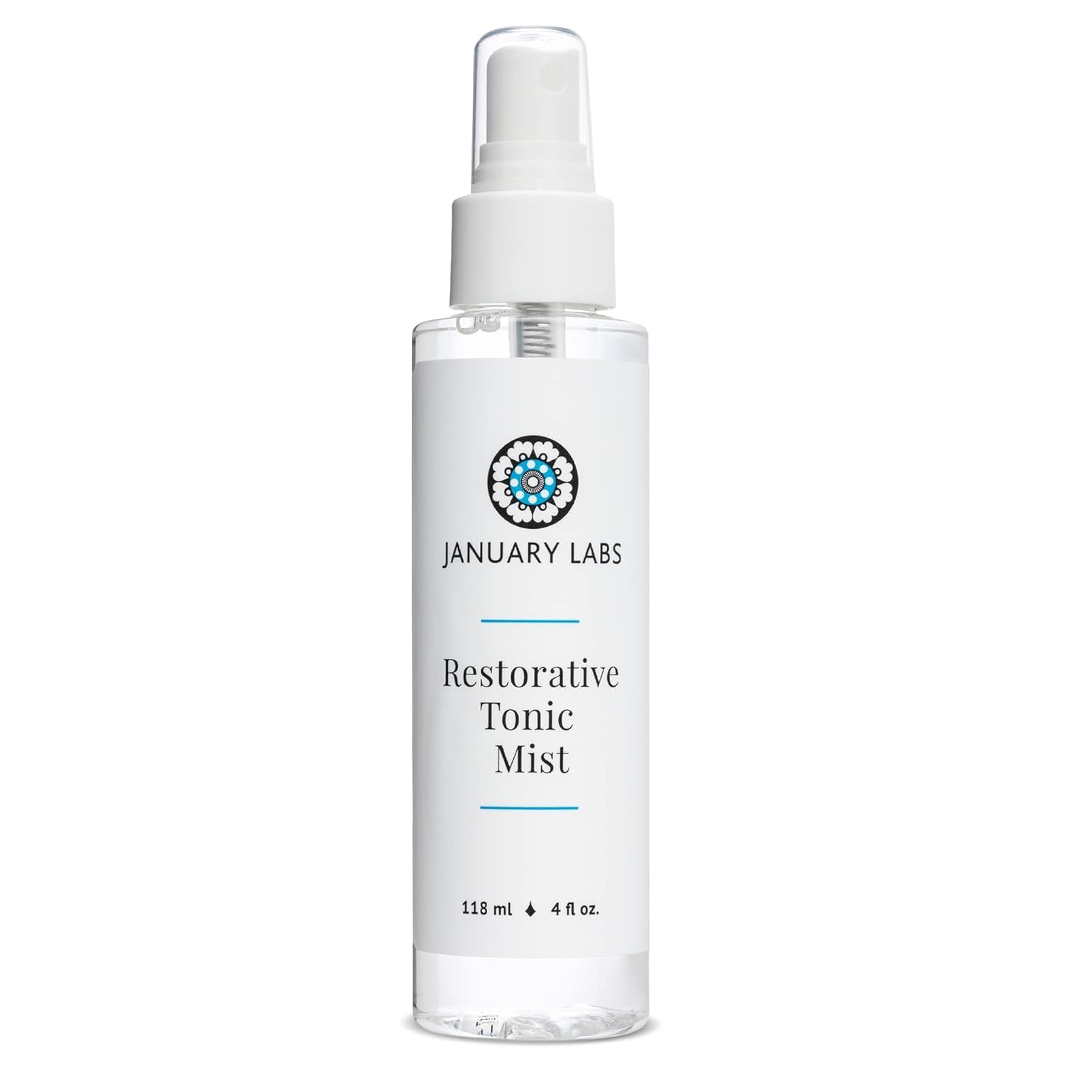 Restorative Tonic Mist, Hydro Boost Facial Toner For All Skin Types, Refreshing & Lightweight Antioxidant Face Mist Hydrating Spray, 4 Ounce Bottle