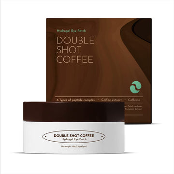 Orjena Double Shot Coffee Hydrogel Eye Patch 30Pairs Under Eye Gel Pads For Dark Circles, Wrinkles, Fine Line, Puffiness