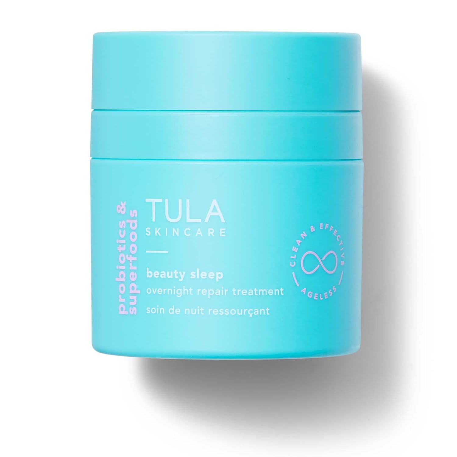 Tula Skin Care Beauty Sleep Overnight Repair Treatment - Anti-Aging, Night Cream, Contains Natural Peptides, Ahas, Retinol, Vitamin C To Reduce The Appearance Of Lines And Dull Tone, 1.7 Oz