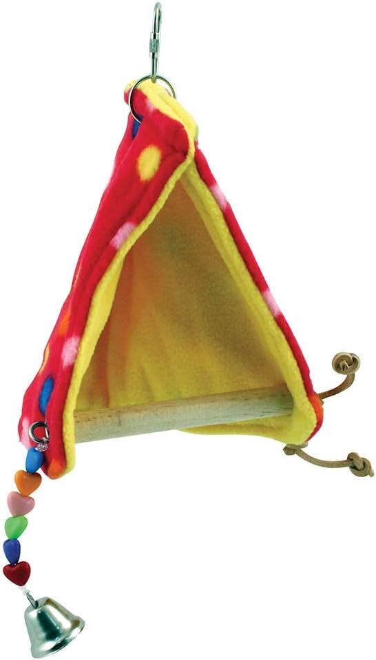 Parrot Perch Tent - Small Cosy Hideaway for Budgies