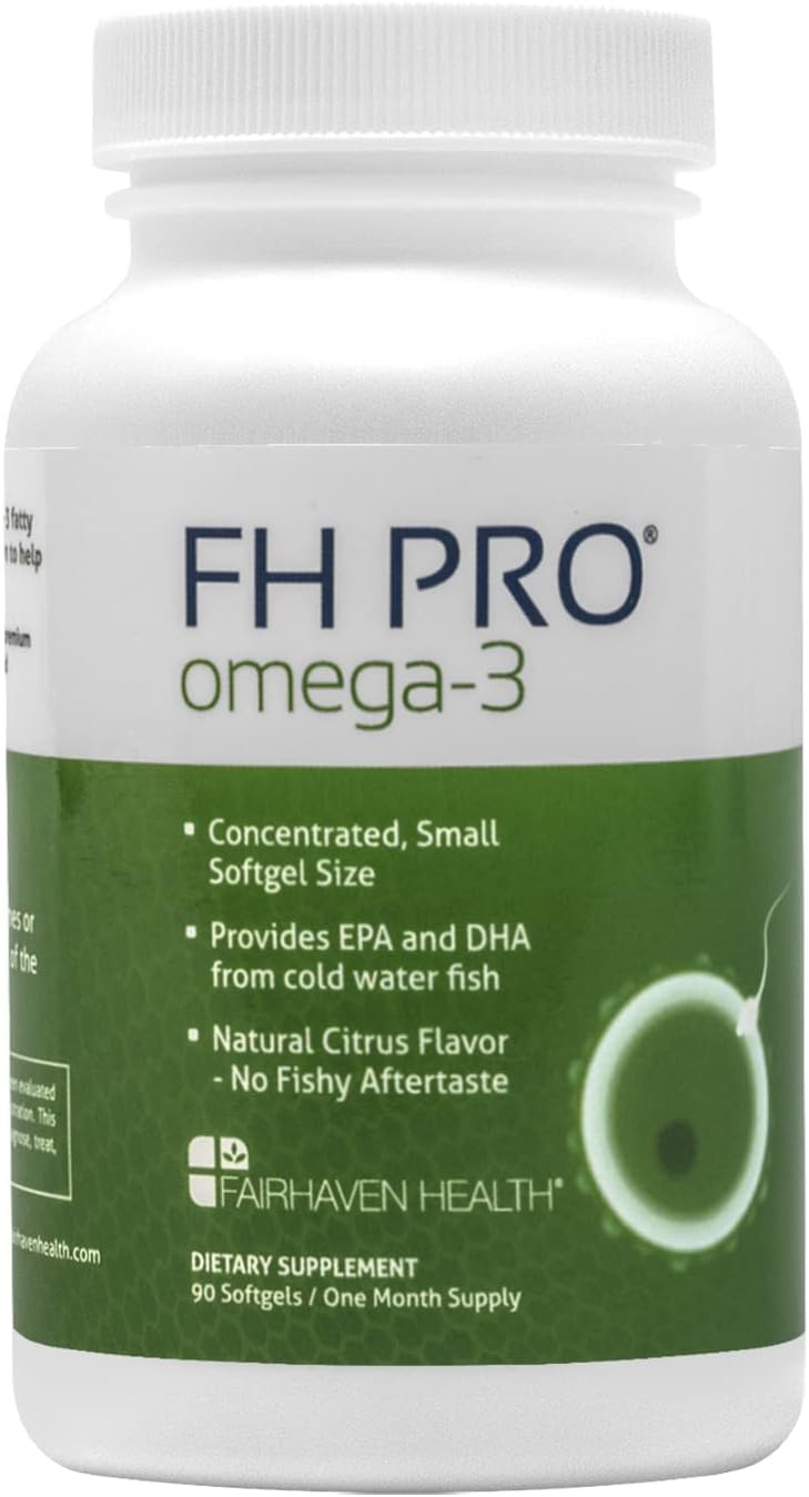 FH PRO Omega 3, Premium Icelandic Fish Oil Supplement for Healthy Preg