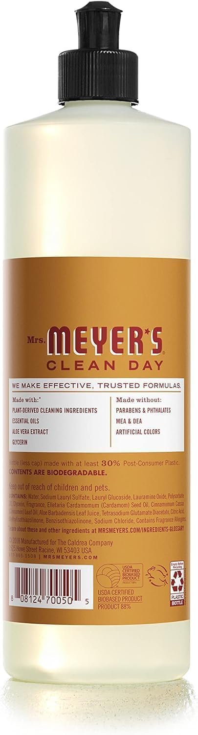 Mrs. Meyer'S Liquid Dish Soap Apple Cider 16 Oz (Pack - 3)