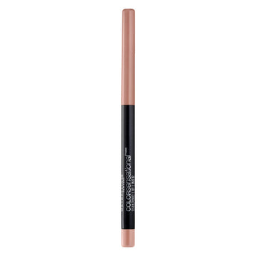 Maybelline Color Sensational Shaping Lip Liner With Self-Sharpening Tip, Nude Whisper, Nude, 1 Count