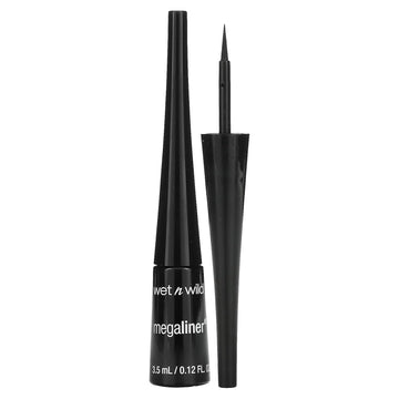 Wet N Wild Megaliner Liquid Eyeliner - Black (Packaging)