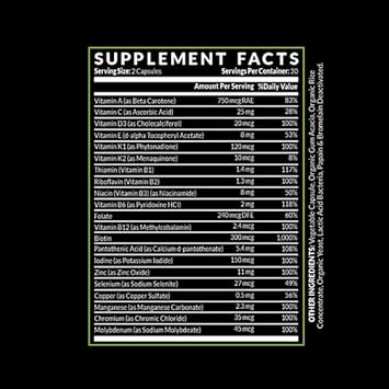 Pete & Pedro Men'S Complete Once Daily Whole Food Multivitamins | Supplement To Help With Muscle Support, Energy & Immunity | Non-Gmo, Natural, Made In Usa L As Seen On Shark Tank, 30 Day Supply