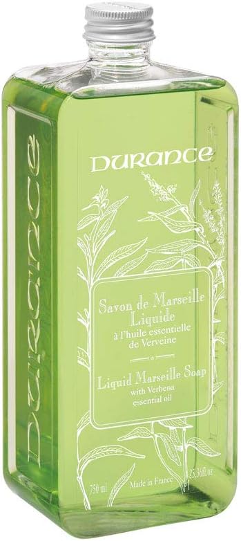 Durance Liquid Marseille Soap Refill With Verbena Essential Oil 750ml – Paraben Free Hand Wash Refill – Vegan Friendly - Gently Cleanses & Nourishes : Amazon.co.uk: Beauty