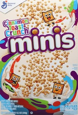 Cinnamon Toast Crunch Minis Breakfast Cereal, 12.3 OZ