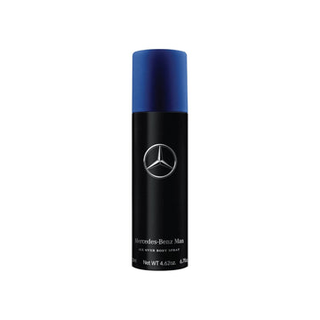 Mercedes-Benz Man - Body Spray For Men - Woody Fruity Fragrance With Ambrette And Cedar - Long-Lasting Mens Body Spray - All Over Freshness - 6.7 Oz