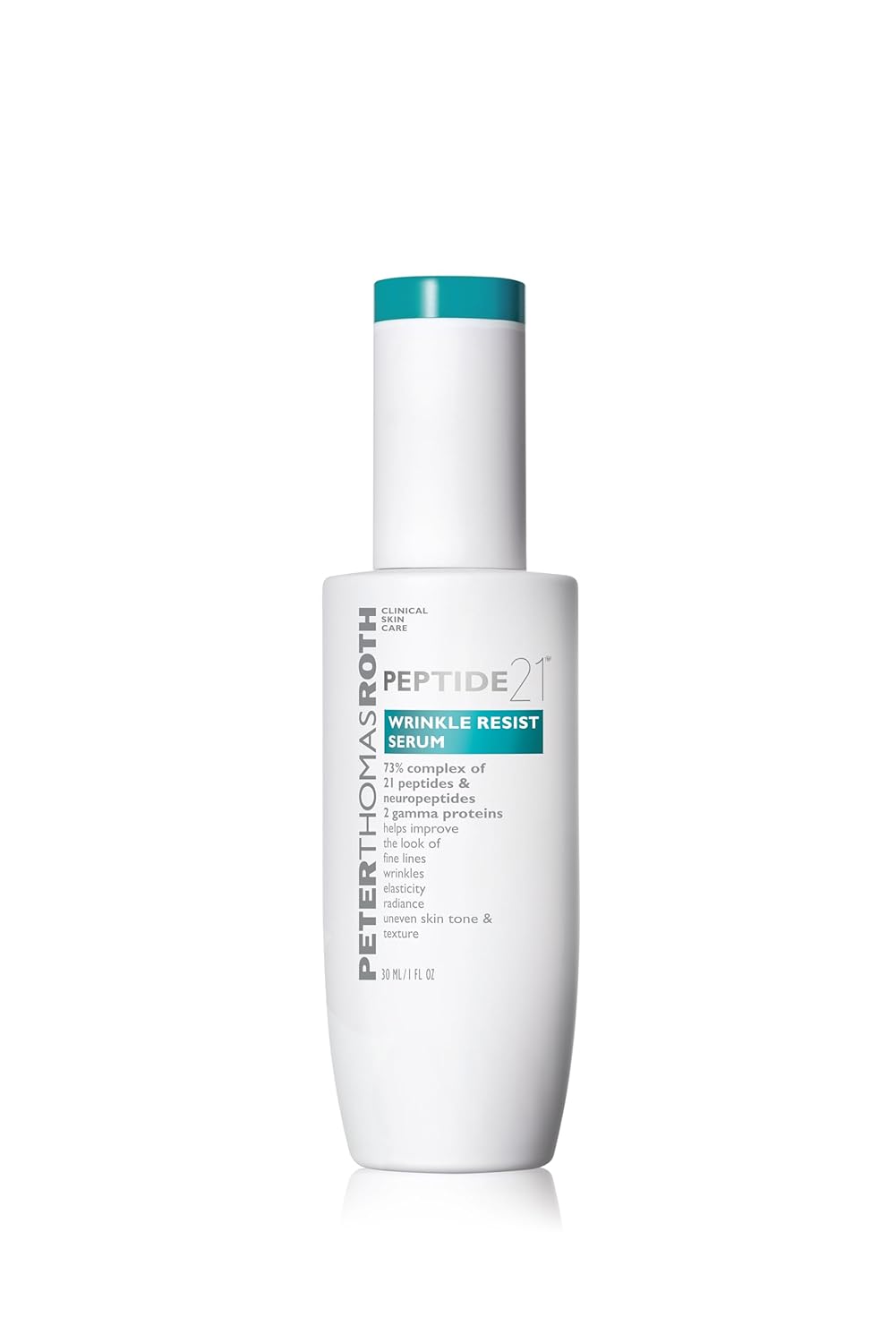 Peter Thomas Roth | Peptide 21 Wrinkle Resist Serum | Peptides and Neuropeptides Help Improve the Look of Fine Lines, Wrinkles, Elasticity, Radiance, Uneven Skin Tone and Texture : Beauty & Personal Care