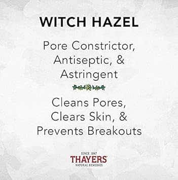 Thayers Alcohol-Free Witch Hazel Facial Toner With Aloe Vera, Cucumber, Trial Size, 3 Ounce