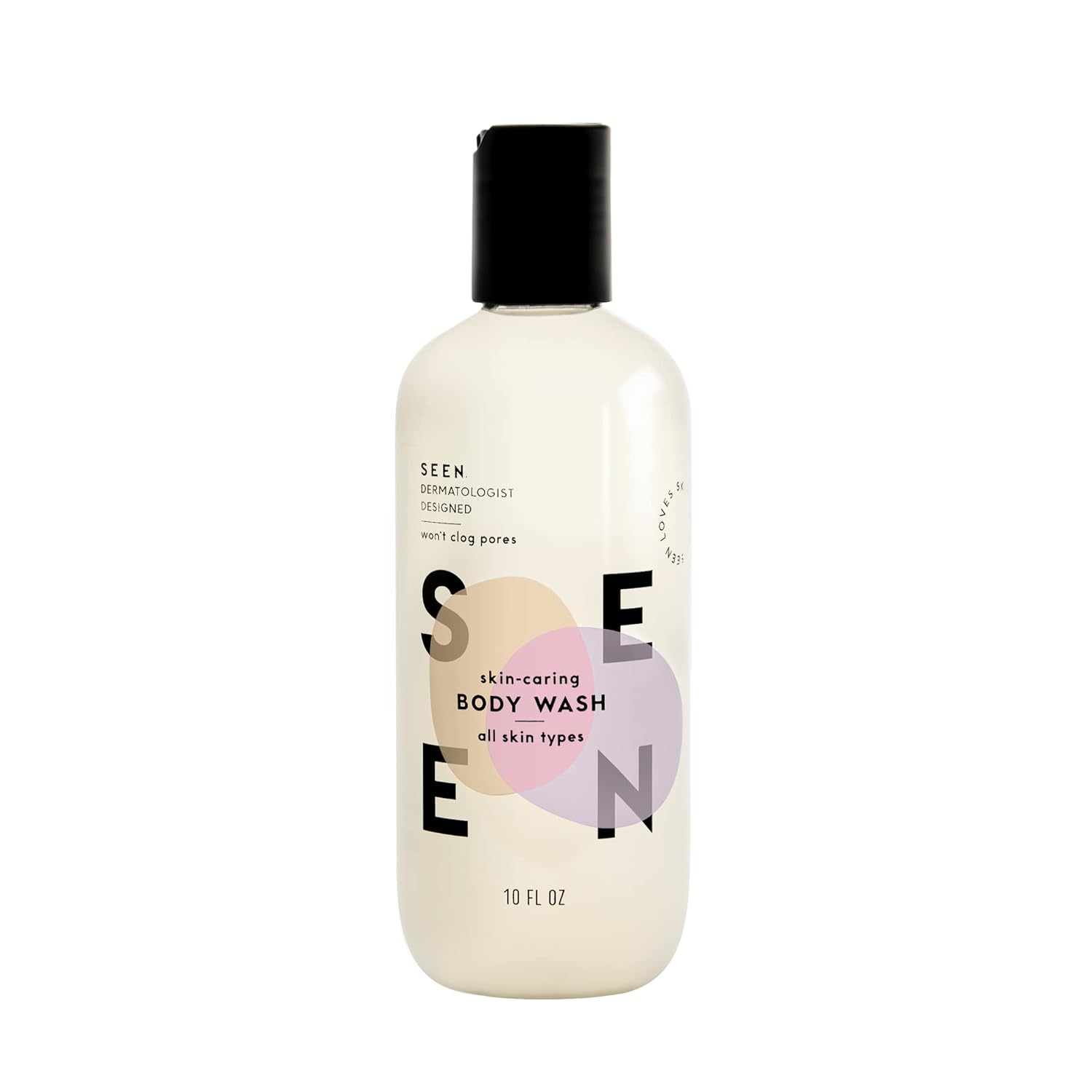 Seen Body Wash -Scented- Non-Comedogenic & Non-Irritating Body Wash- Dermatologist-Developed - Safe For Sensitive & Acne Prone Skin