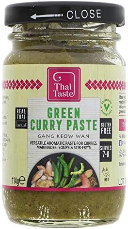 Thai Taste | Green Curry Paste | 1 X 114G (Uk)