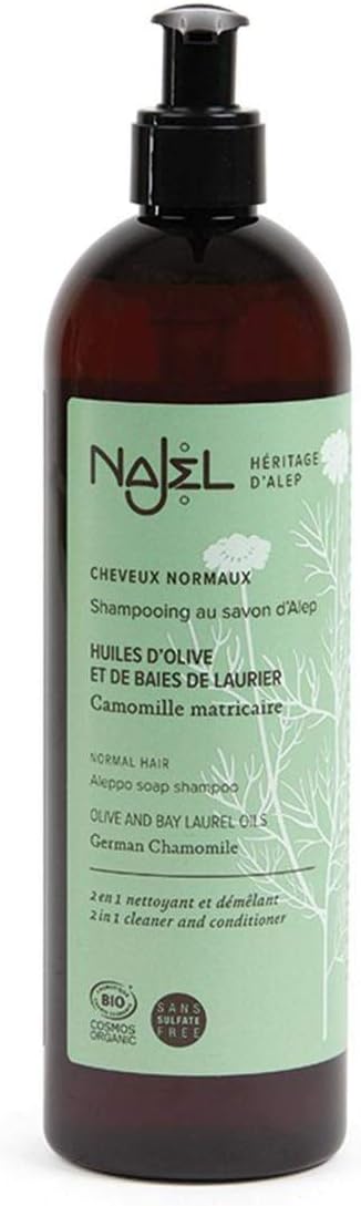 Shampoo Natural Aleppo Najel 500 Ml Bio Cosmos Organic
