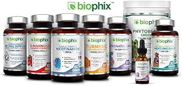 Biophix Vitamin K2 Mk-7-100 Mcg 60 - Free Vitamin C-1000 30 Tablets - Supports Strong Bones Immune Health : Health & Household