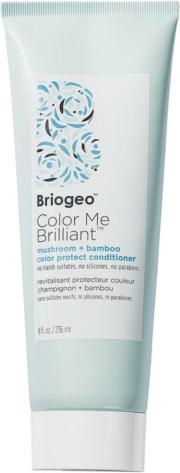 Colour Protect Conditioner - Briogeo Color Me Brilliant Mushroom + Bamboo Conditioner - Hair Colour Protection - Vegan Conditioner - Phalate & Paraben-Free - 236Ml
