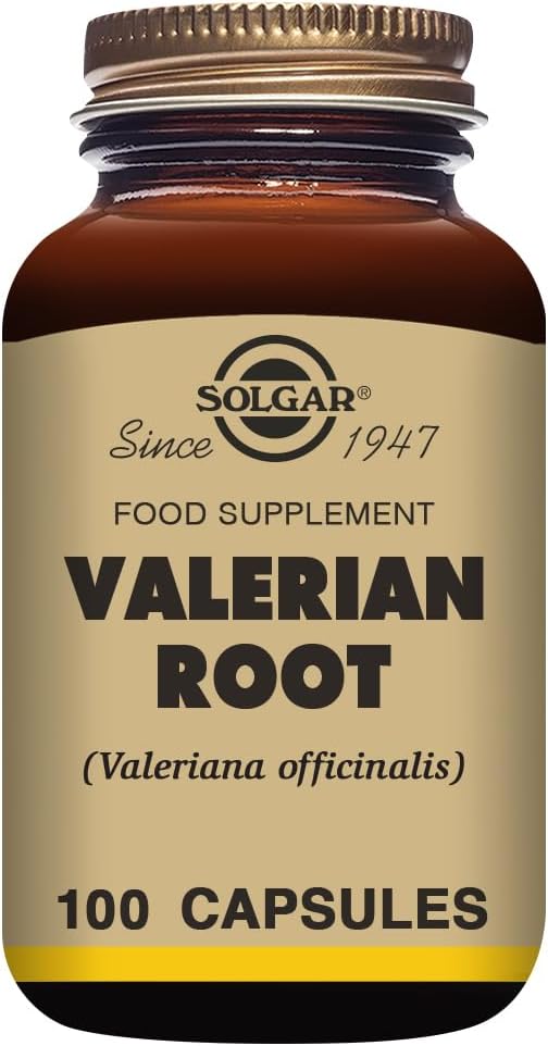 Solgar Valerian Root Vegetable Capsules, 100 Count