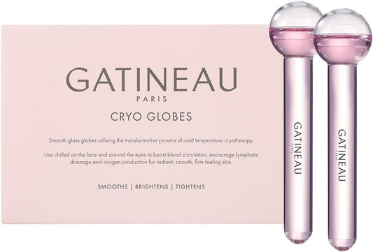 Gatineau - Cryo Globes, Facial Massage Roller, Cooling Beauty Tool For Face And Eyes (2 Globes), Smooths, Brightens & Tightens