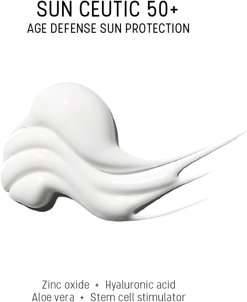 Dermaceutic Sun Ceutic 50+ - Sun cream SPF 50+ - Full spectrum protection sunscreen with powerful UVA/UVB filters - Defense face sun block - 50ml : Amazon.co.uk: Beauty