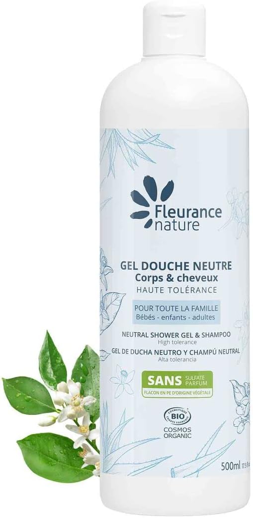 Neutral Organic Shower Gel 500 Ml Fleurance Nature