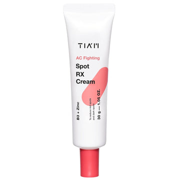 Tiam Ac Fighitng Spot Rx Cream, Acne-Prone Skin, Acne Spot Treatment, Intensive Nourishing And Calming For Dry, Red-Looking Skin After A Blemish, 1 Oz