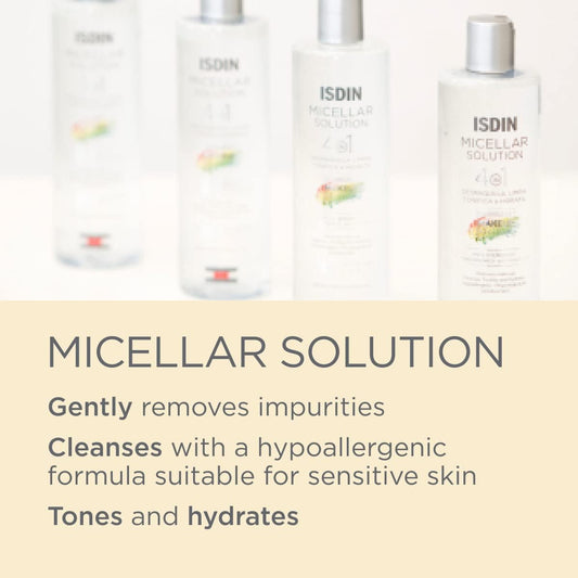 ISDIN Micellar Ssolution 400ml | Face Cleansing Solution