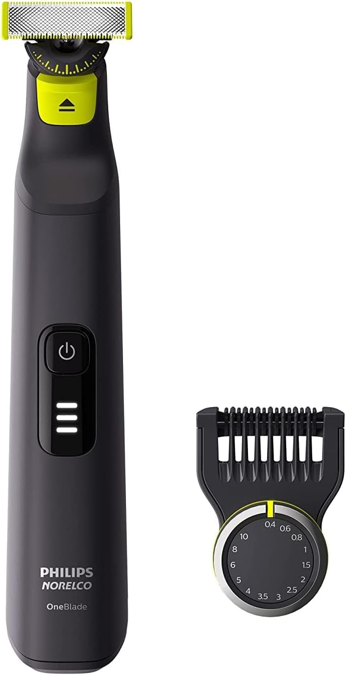 Philips Norelco Oneblade 360 Pro Face + Body, Hybrid Electric Beard Trimmer, Shaver And Bodygroomer, With 360 Blade Technology, Model Qp6552/90
