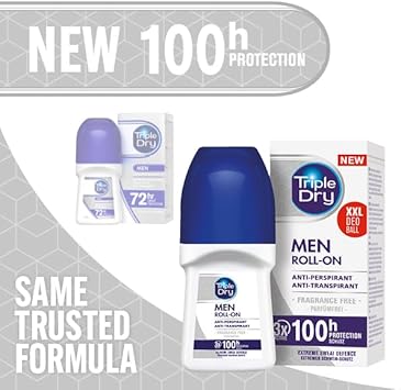 Triple Dry Active Fragrance Roll On 50Ml
