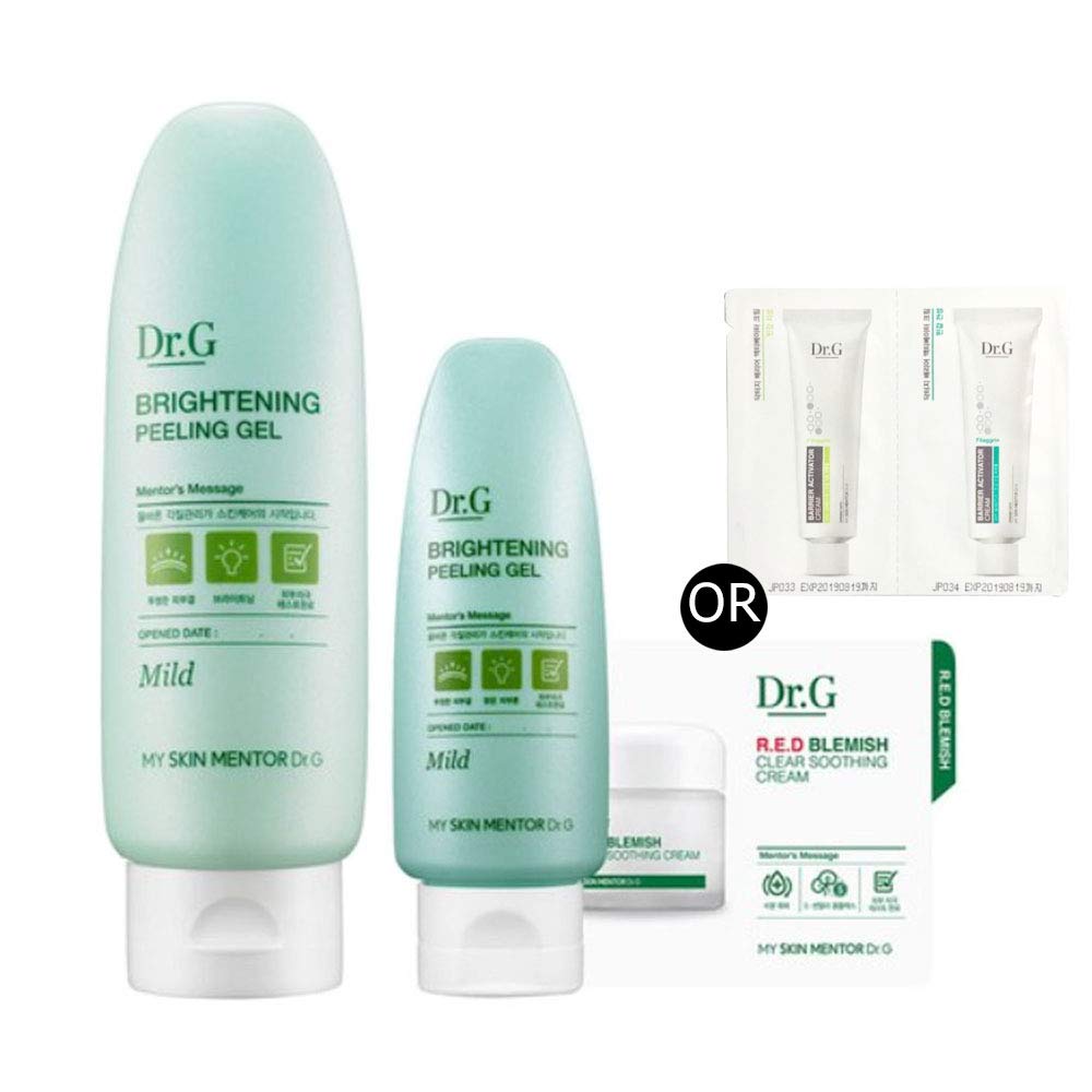 Dr.G Gowoonsesang Brightening Peeling Gel Special Edition 180G (120G+60G) With Dr.G Barrier Activator Cream Sample 2Ml