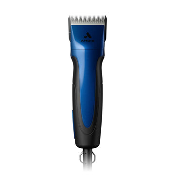 Andis 68530 Excel Professional 5-Speed Detachable Blade Clipper Kit - Animal/Dog Grooming, Rotary Motor, Soft-Grip Anti-Slip Housing, 14-Inch Cord, For All Coats & Breeds, Smc, Burgundy