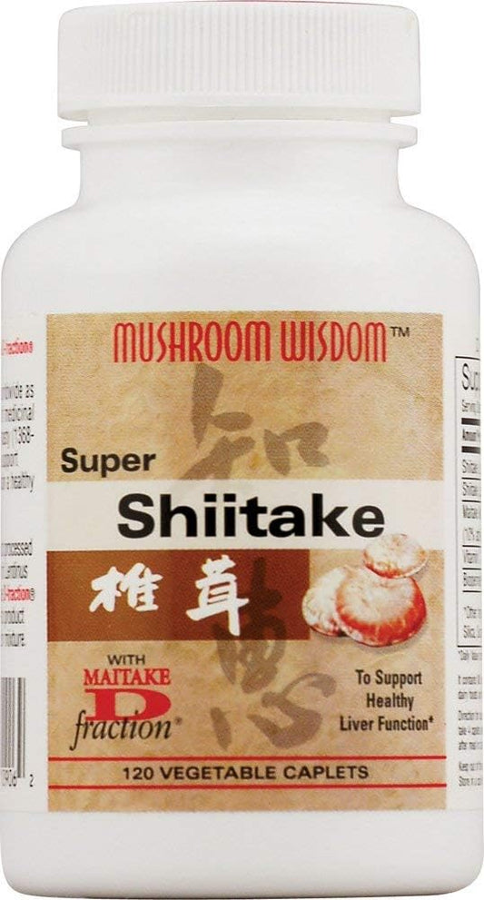 Super Shiitake 550 Mg 120 Tabs By Maitake Products : Health & Household