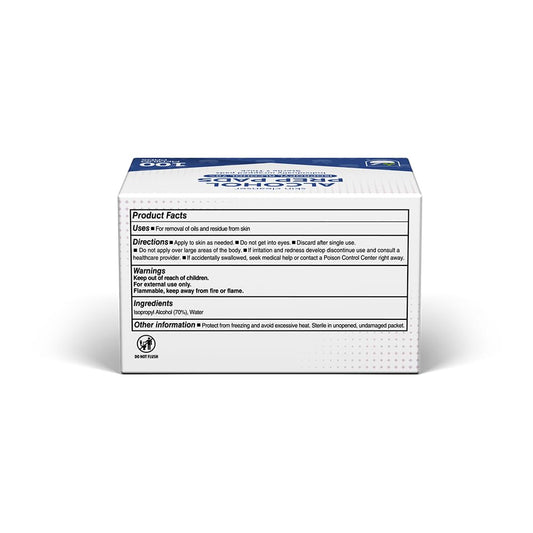 Rite Aid Alcohol Prep Pads, Isopropyl Alcohol 70% - 100 Count