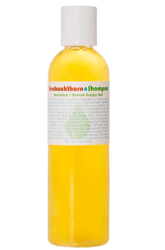 Living Libations - Organic Seabuckthorn Shampoo | Natural, Wildcrafted Clean Beauty (4 Fl Oz | 120 Ml) : Beauty & Personal Care