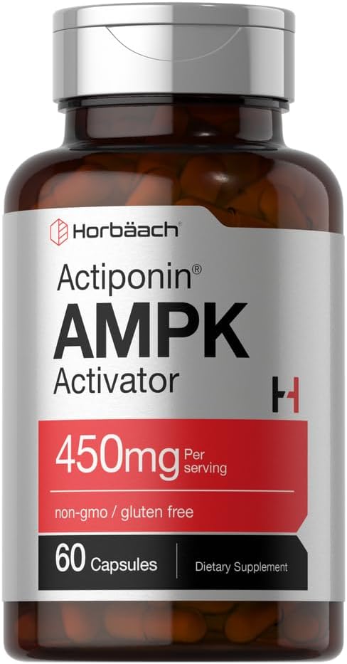 AMPK Metabolic Activator 450 mg | 60 Capsules | Non-GMO, Gluten Free | Jiaogulan Gynostemma | Horbaach : Health & Household