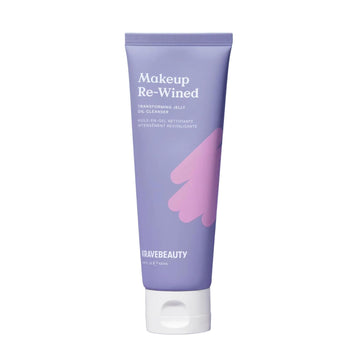 Kravebeauty Makeup Re-Wined Duo, Transforming Jelly Oil Cleanser Duo, Removes Makeup & Impurities, Suitable For All Skin Types, Vegan & Cruelty Free, 3.38 Fl Oz X2